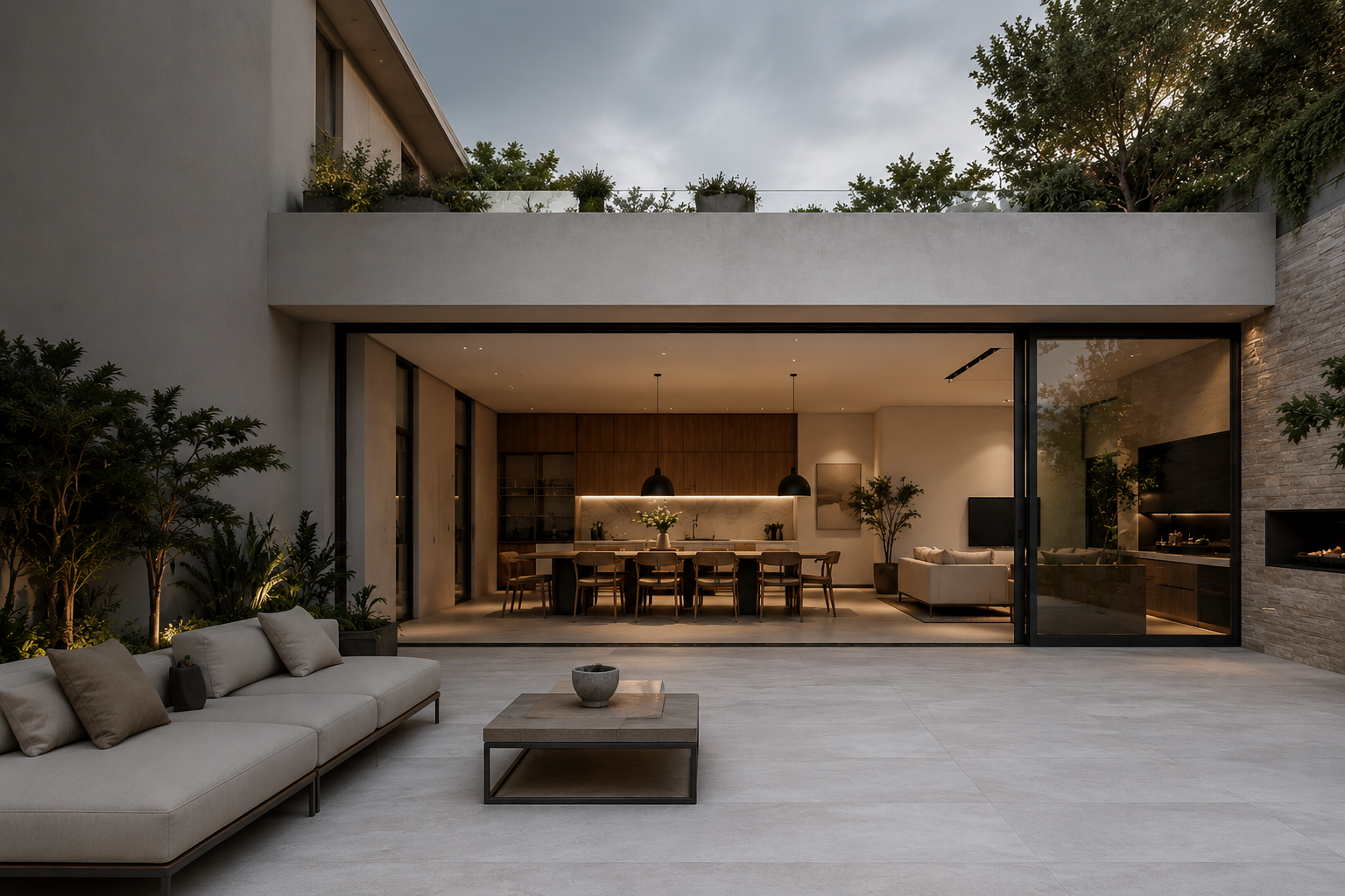 Vivienda moderna remodelada por estudio de arquitectura
